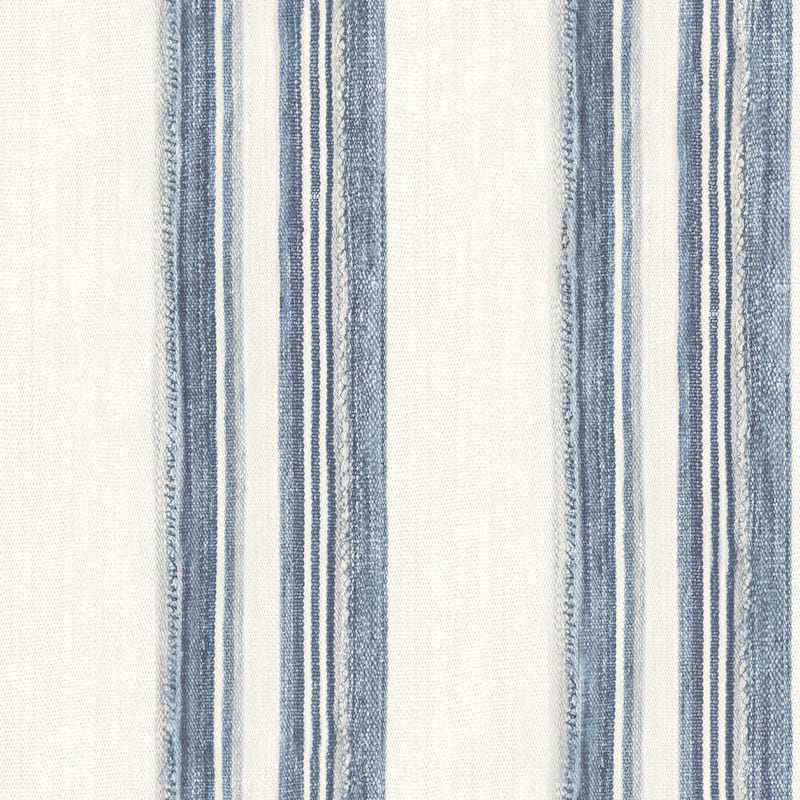 Loom Spun Indigo Wallpaper