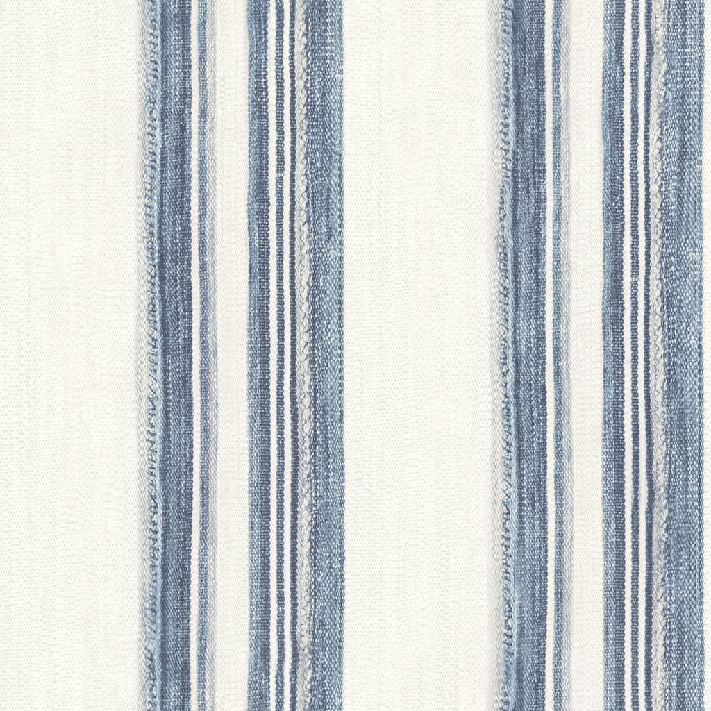 Loom Spun Indigo Wallpaper