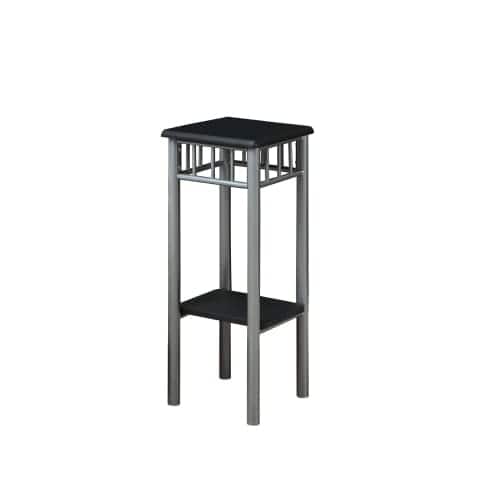Monarch Specialties Side Table I 24 Inch Tall Round Side Table I 24 Inch Tall