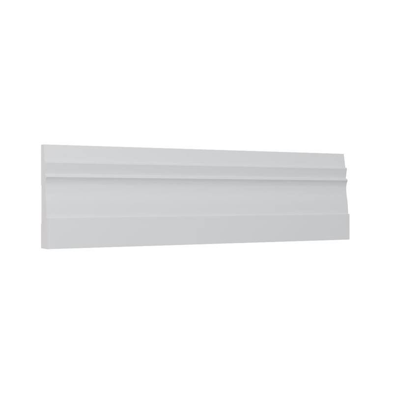 WM631 9/16-in D x 3-1/4-in W x 96-in L Americraft Solid Hardwood Stain Grade Colonial Base Moulding