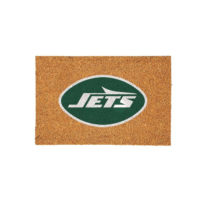 New York Jets Full Color Indoor/Outdoor Coir Mat