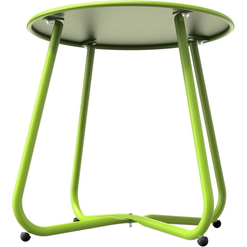 18" or 28" Round Outdoor Side Table End Table Coffee Table
