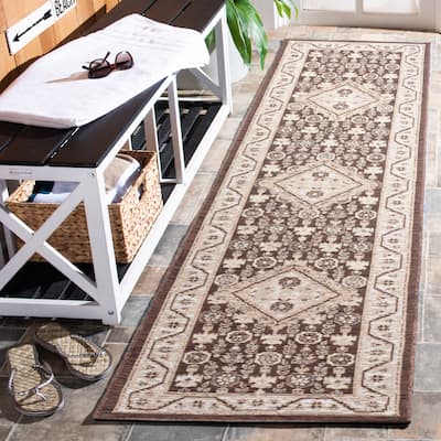 SAFAVIEH Sunrise Ioulia Indoor/Outdoor Waterproof Rug - 2' x 8' Runner