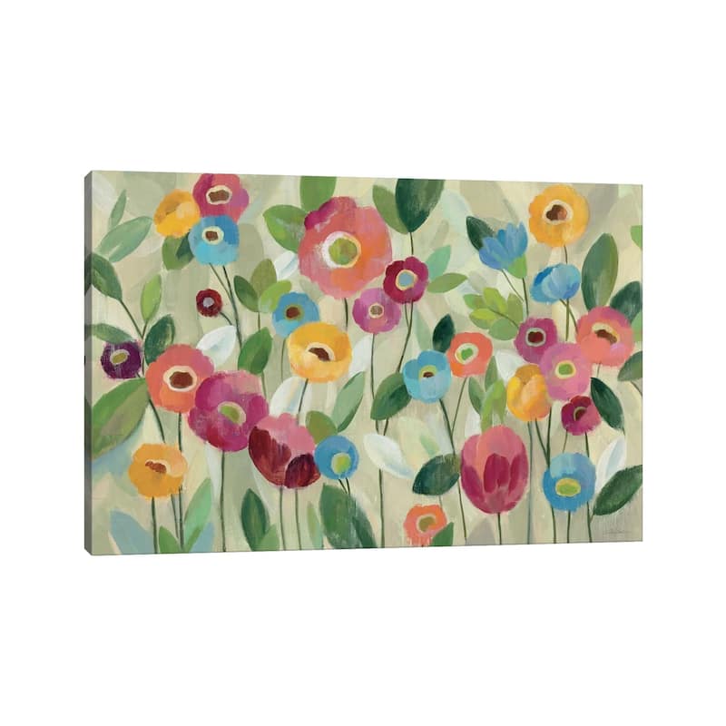 iCanvas "Fairy Tale Flowers V" by Silvia Vassileva Canvas Print