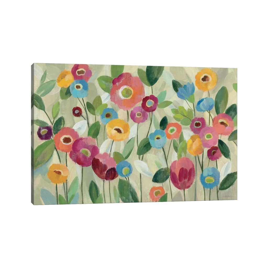 iCanvas "Fairy Tale Flowers V" by Silvia Vassileva Canvas Print