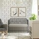 preview thumbnail 1 of 12, Raven 3-in-1 Metal Convertible Crib-Gray Gray
