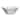 Certified International Silver Coast 5.5" Square Snack Bowls, Set pf 4 - 5.5-inch