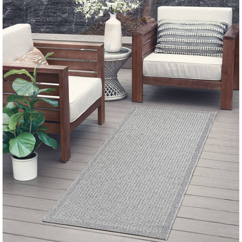 Seros Modern & Contemporary Nautical Indoor/Outdoor Area Rug