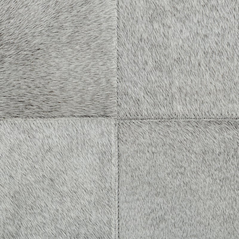 Ben Soleimani South American Cowhide Tile Hand Woven Rug