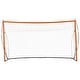 preview thumbnail 4 of 10, 12x6 ft Portable Soccer Goal Kids Soccer Net Carry Bag Backyard Training Orange - Multi