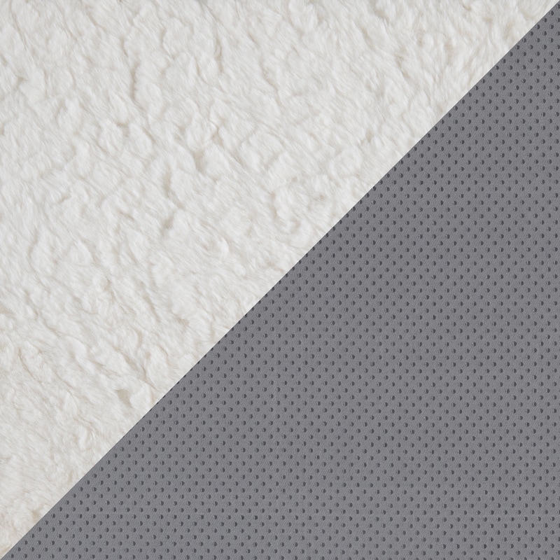 Ossela Fabric Square Pouf
