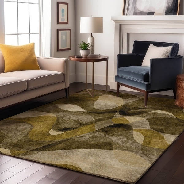 【B】ラグ nuLOOM Corbett Vintage Boho Multi 5 ft. Round Rug KKCB11A-53053R