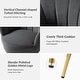 preview thumbnail 5 of 11, HULALA HOME Xabier Cute Modern Upholstered Barrel Chair Accent Chair with Tufted Back