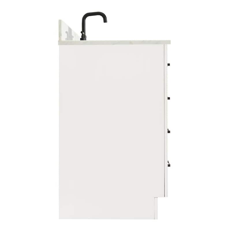 Ariel T043SLCW2RVO Hepburn 43" Free Standing Single Basin Vanity Set