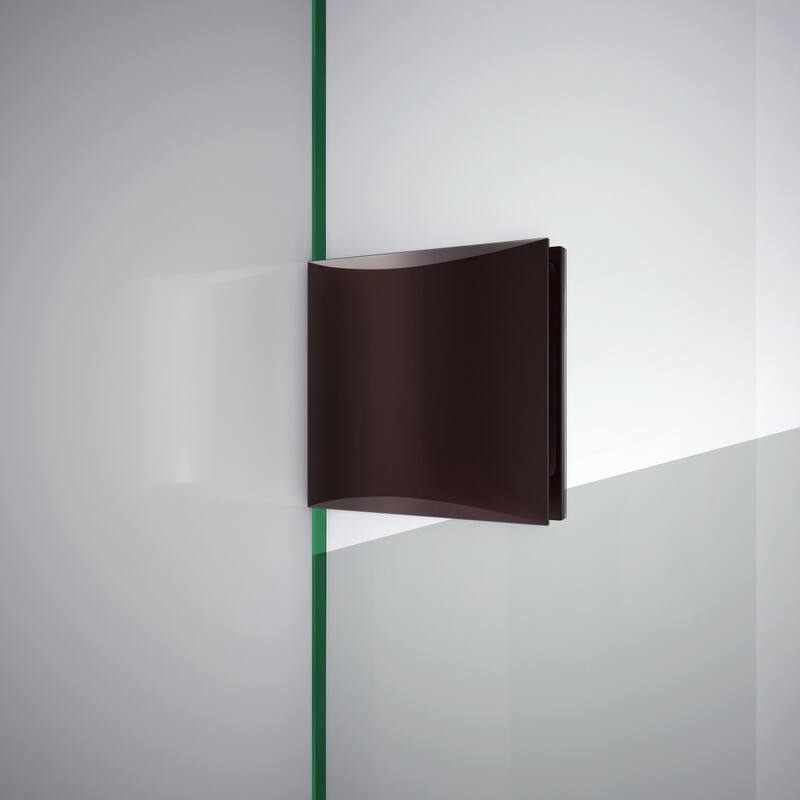 DreamLine Prism Lux 40 3/8 in. x 40 3/8 in. x 72 in. Fully Frameless Hinged Shower Enclosure - 40.38" x 40.38"