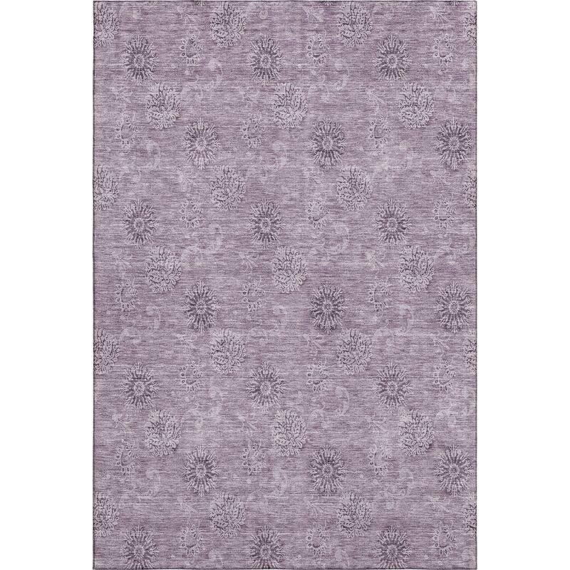 Premium Washable Super Soft Floral Imprints Mayfield Rug