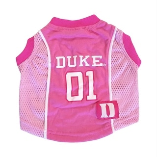 Shop Clearance Duke Blue Devils Pet Pink Jersey Large