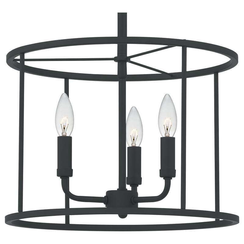 Bellevue Della 3 Light 14" Wide Taper Candle Pendant