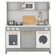 preview thumbnail 4 of 6, Teamson Kids - Little Chef Berlin Modern Play Kitchen - Grey / White