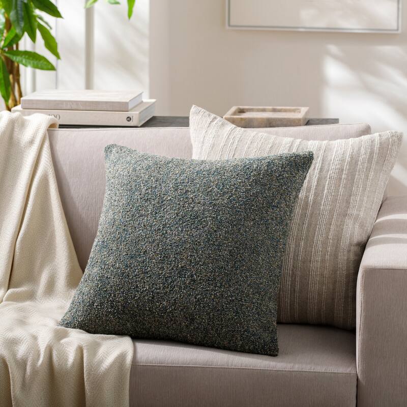 Keely Modern & Contemporary Solid Color Accent Pillow