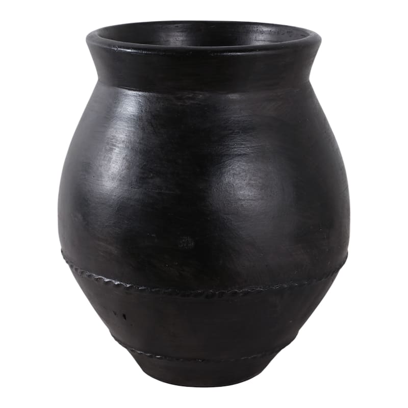 Terracotta Vase Handmade Decorative Accent Container Home Decor