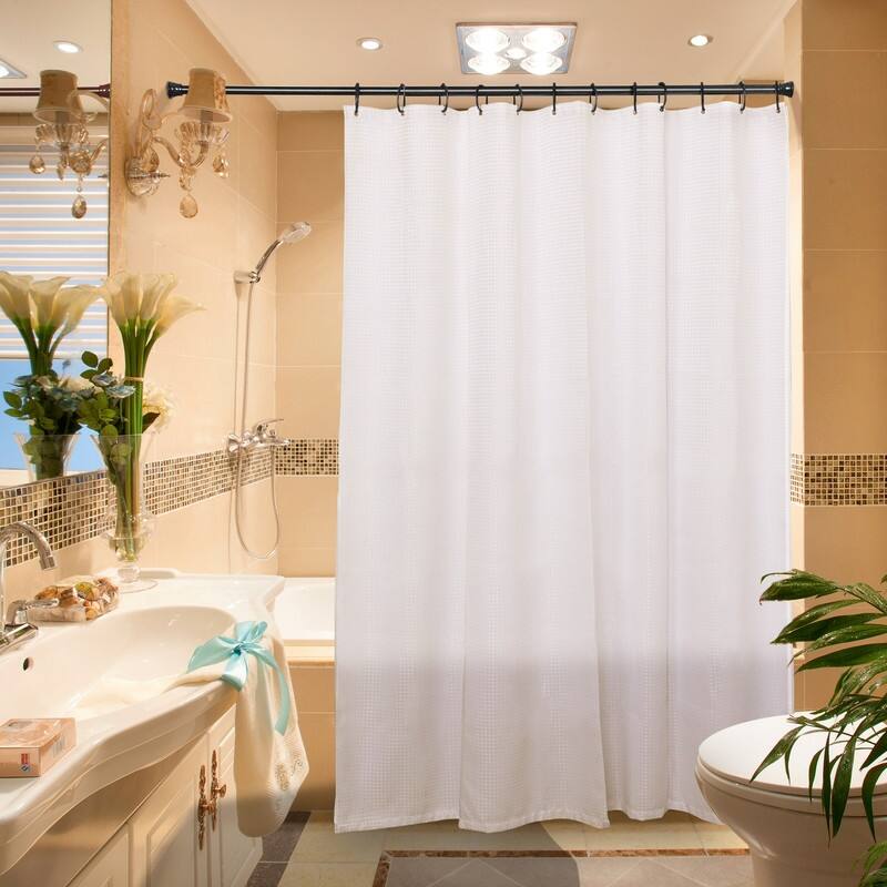Utopia Alley Victoria Rustproof Shower Curtain Rings for Bathroom - Set of 12
