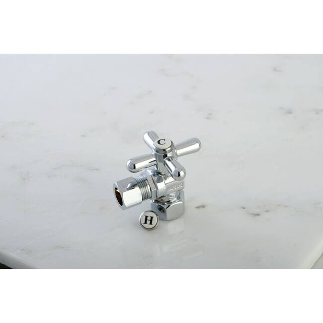 Kingston Brass Vintage Angle Stop with 1/2 Inch FIP, 1/2 Inch OD and