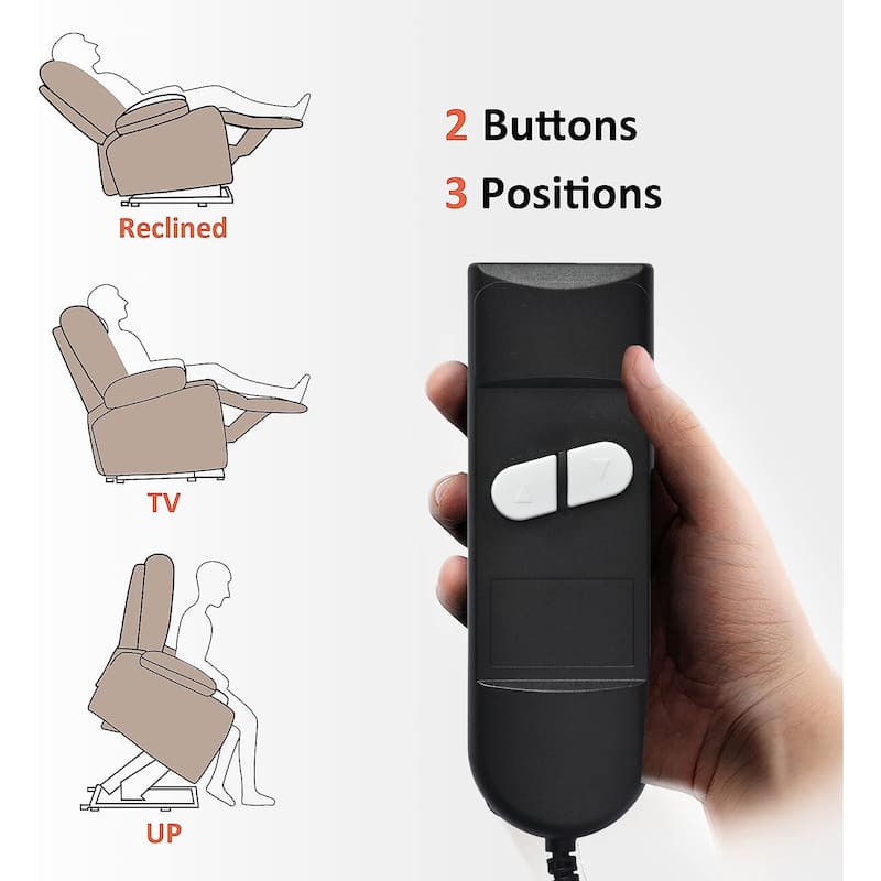 Electric Power Lift Recliner Chair for Elderly with Remote Control