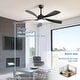 preview thumbnail 81 of 118, Sofucor 45/52 Inch Ceiling Fan with Remote & Lights Quiet DC Motor 5 Blade High CFM Modern Fan