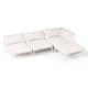 Option Beige, 4pcs seats & 4 arms