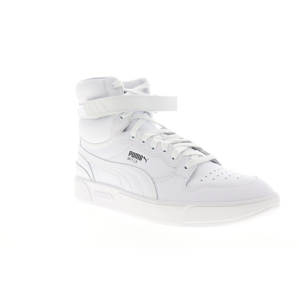 Puma Sky Lx Mid Athletic White Black Mens High Top Sneakers Overstock 31752739