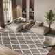 preview thumbnail 2 of 145, SAFAVIEH Hudson Shag Ariola Trellis 2-inch Thick Rug