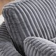 preview thumbnail 40 of 61, Oversized 360 Degreed Swivel Accent Chair Modern Soft Plush Corduroy Round Barrel Chair for Living Room Bedroom with Pillows