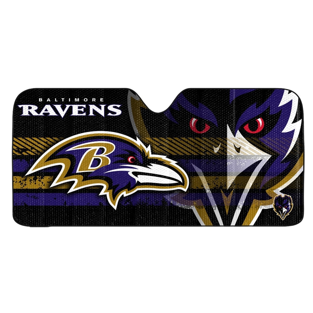 NFL – Baltimore Ravens Windshield Sun Shade (Universal – Universal – Universal)