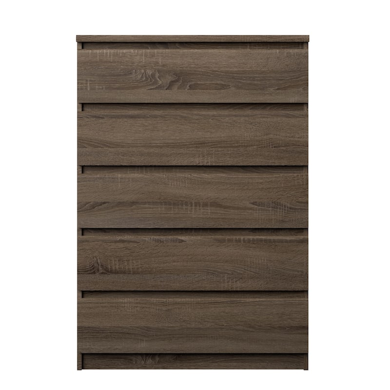 Porch & Den McKellingon 5-drawer Chest - Truffle