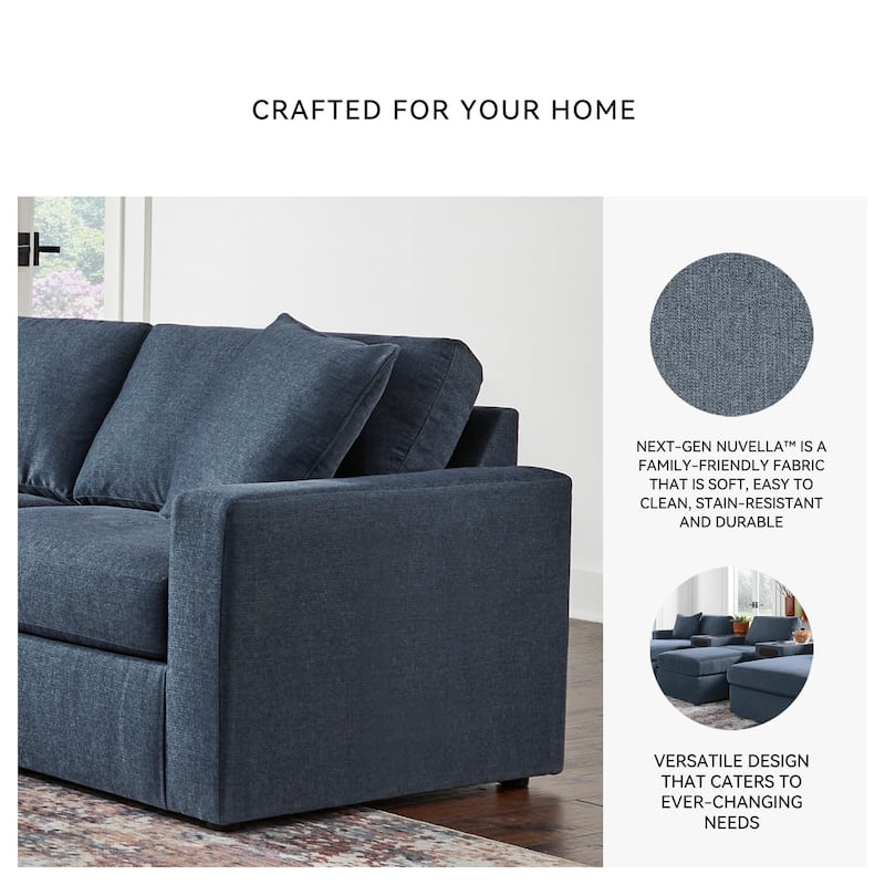 Signature Design by Ashley Modmax 2-Piece Loveseat - 76" W x 37" D x 36" H