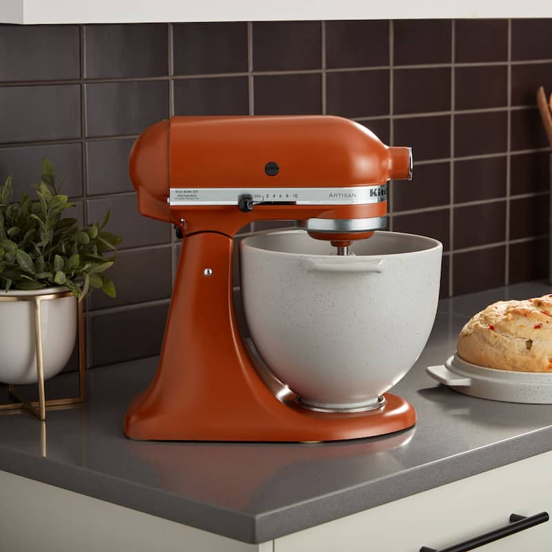 KitchenAid Artisan Series 5 Quart Tilt-Back Head Stand Mixer in Scorched Orange