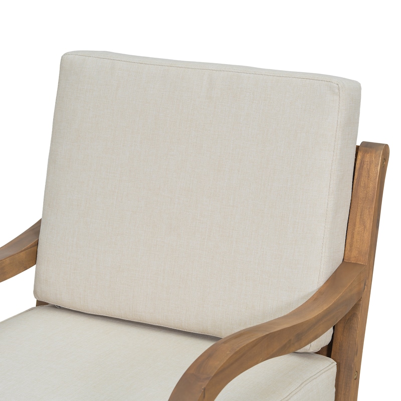 Christopher Knight Home- Jasie Acacia Wood Outdoor Club Chair