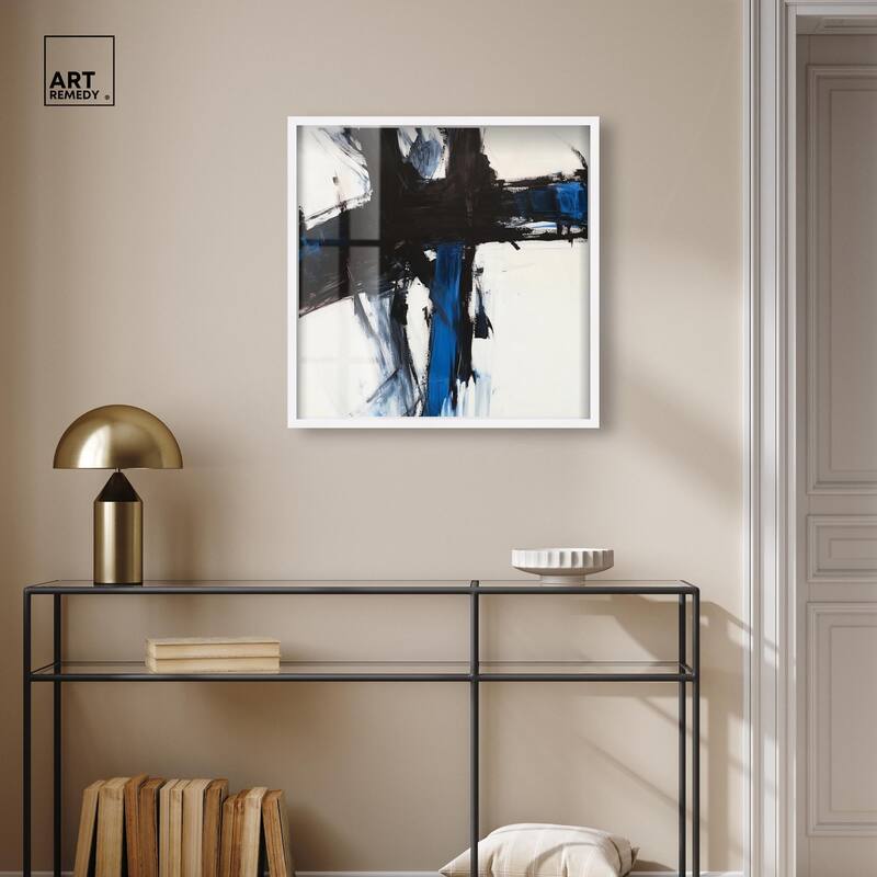 Blue Streak I Shadowbox by Art Remedy