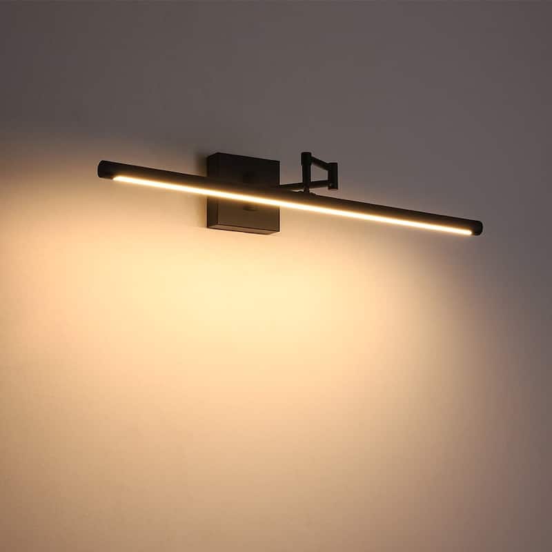 Adjustable Dimmable LED Linear Bathroom Vanity Wall Sconce