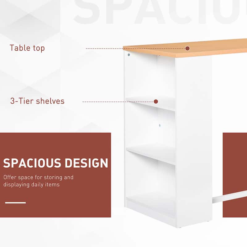 Modern Bar Table Counter Height Dining Table