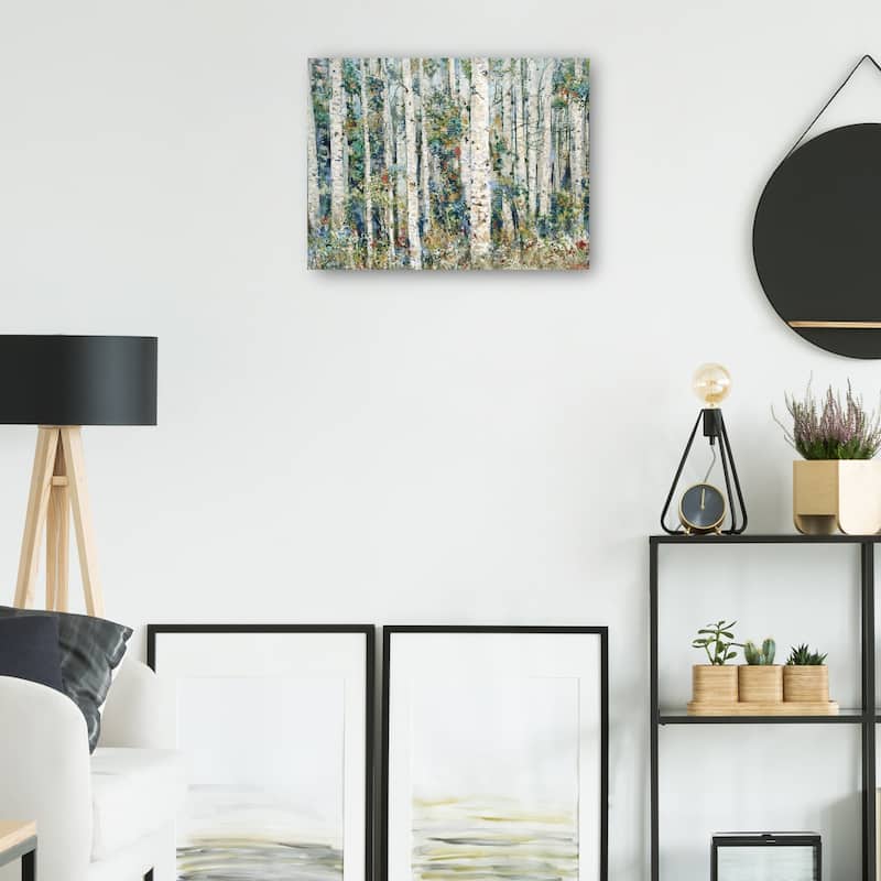 Painted Forest By Studio Arts Canvas Art Print