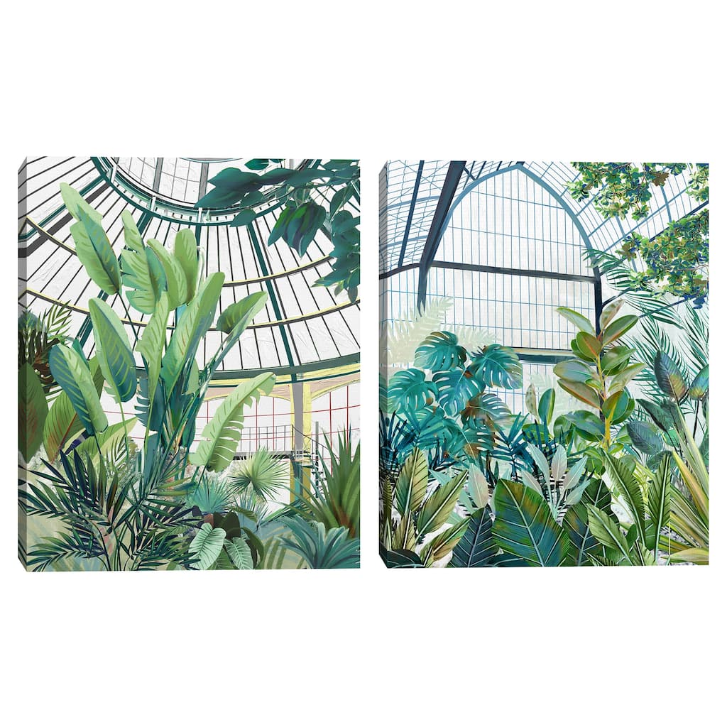 Greenhouse I, Greenhouse III by Studio Arts Canvas Art Prints