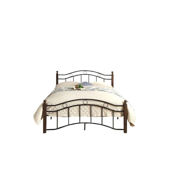 Shop Grill Design Metal Headboard And Footboard Full Size Platform