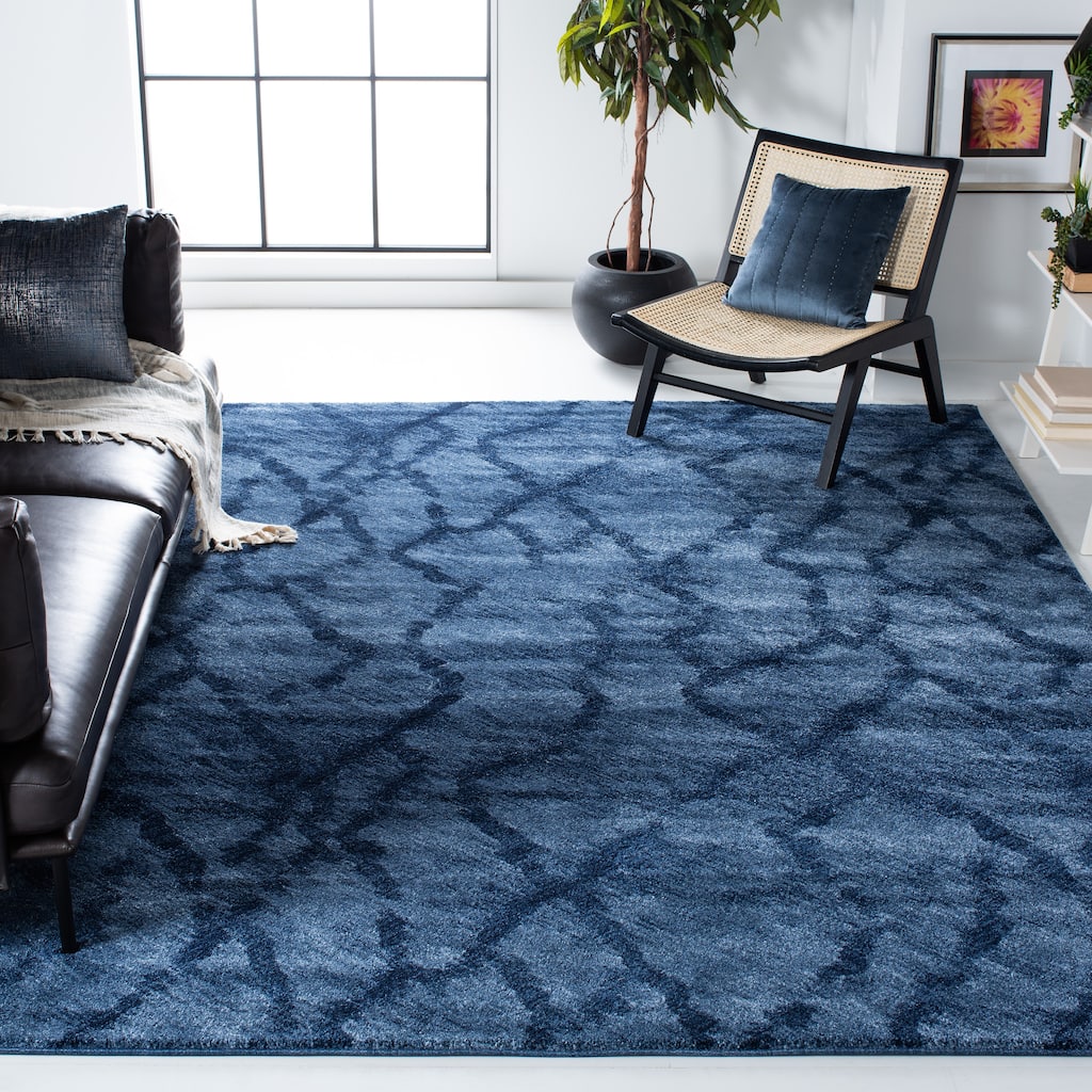 SAFAVIEH Retro Delfina Modern Abstract Distressed Rug