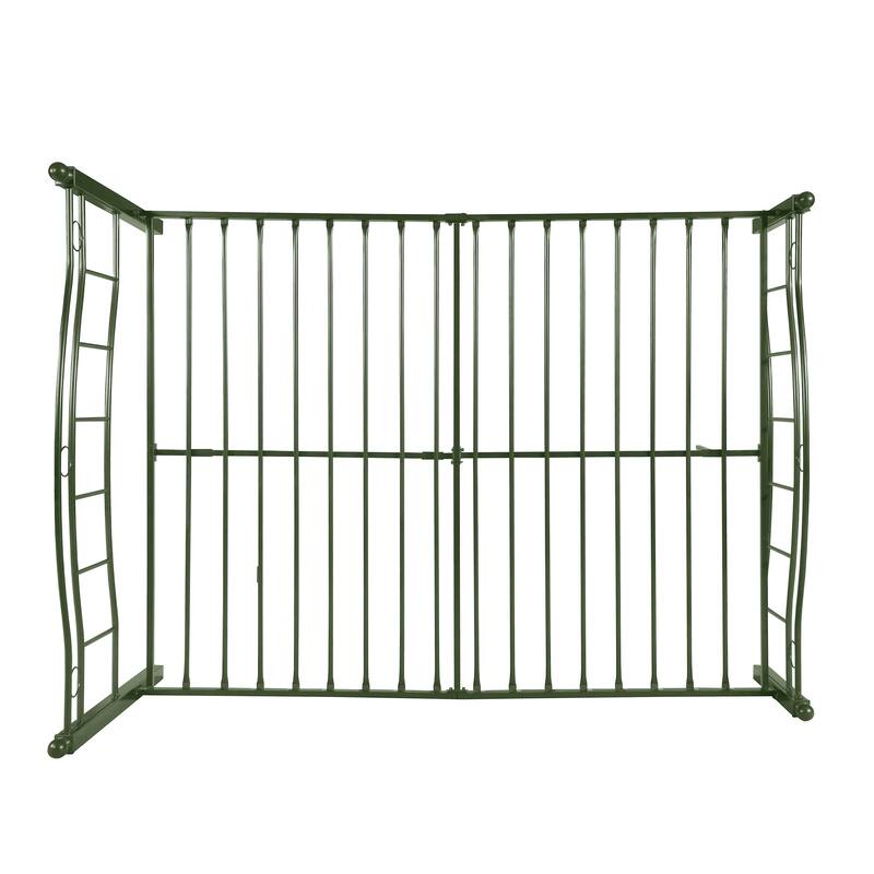 Bouvardia Contemporary Iron Bed Frame by Christopher Knight Home