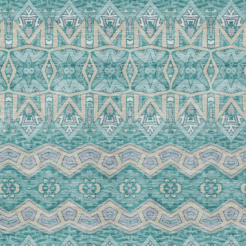 HomeRoots Moroccan Transitional Rectangle Outdoor Rug