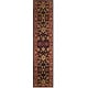 preview thumbnail 77 of 81, SAFAVIEH Handmade Classic Treva Traditional Oriental Wool Rug 2'3" x 10' Runner - Black/Burgundy - Runner
