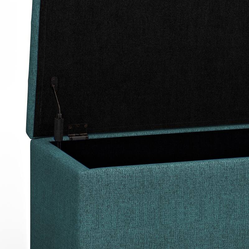 WYNDENHALL Essex 34-in. Wide Rectangular Storage Ottoman