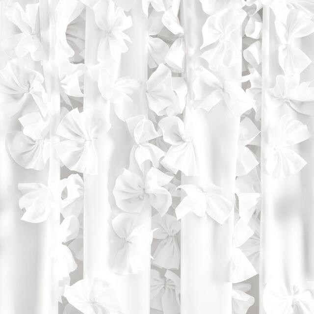 Silver Orchid Turpin Single Window Curtain Panel